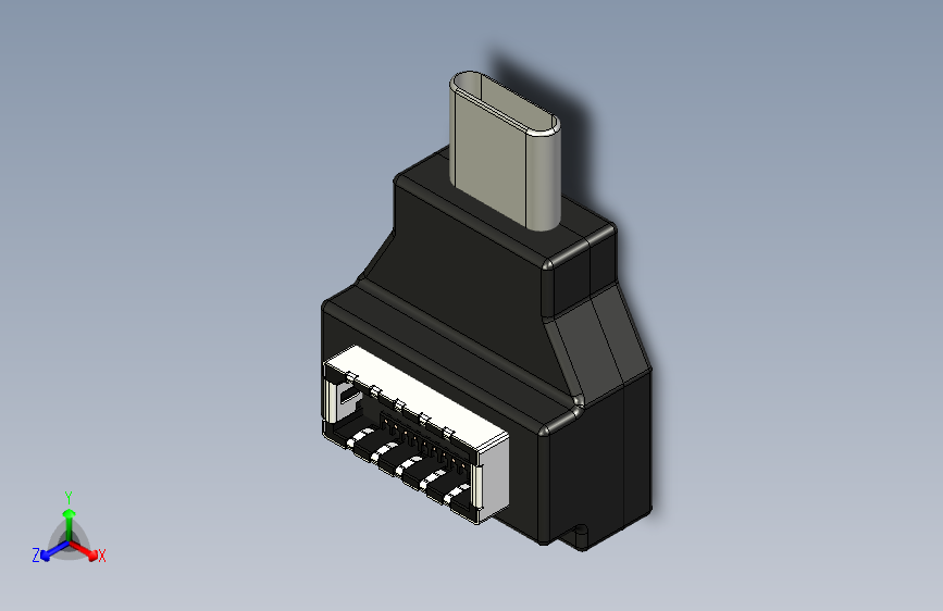 USB3.1 Type E to Type C适配器 90度