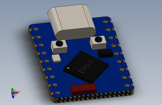 Waveshare的ESP32-S3 Zero板