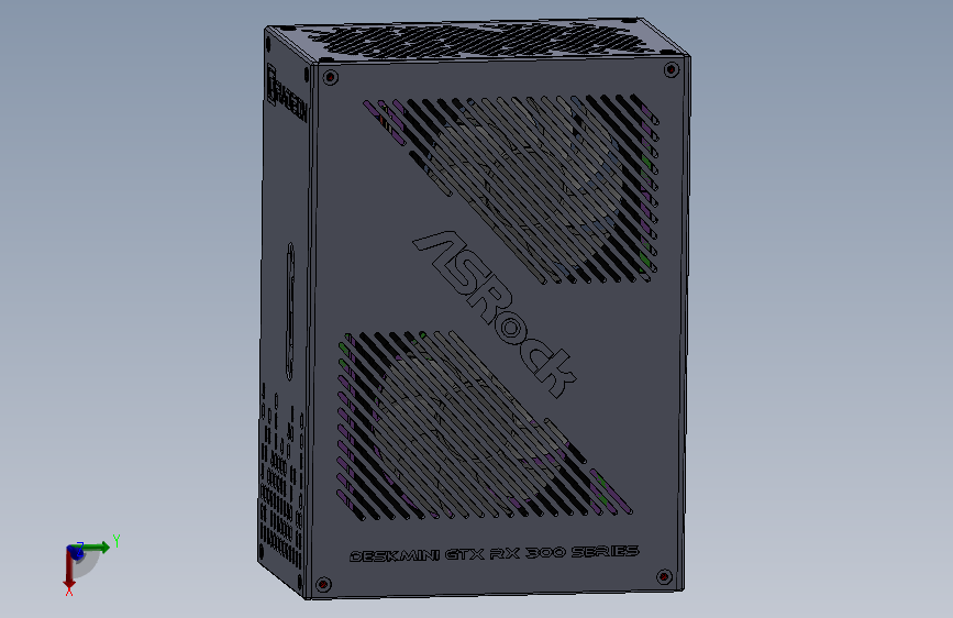 华擎Deskmini Z370_390 STX机箱