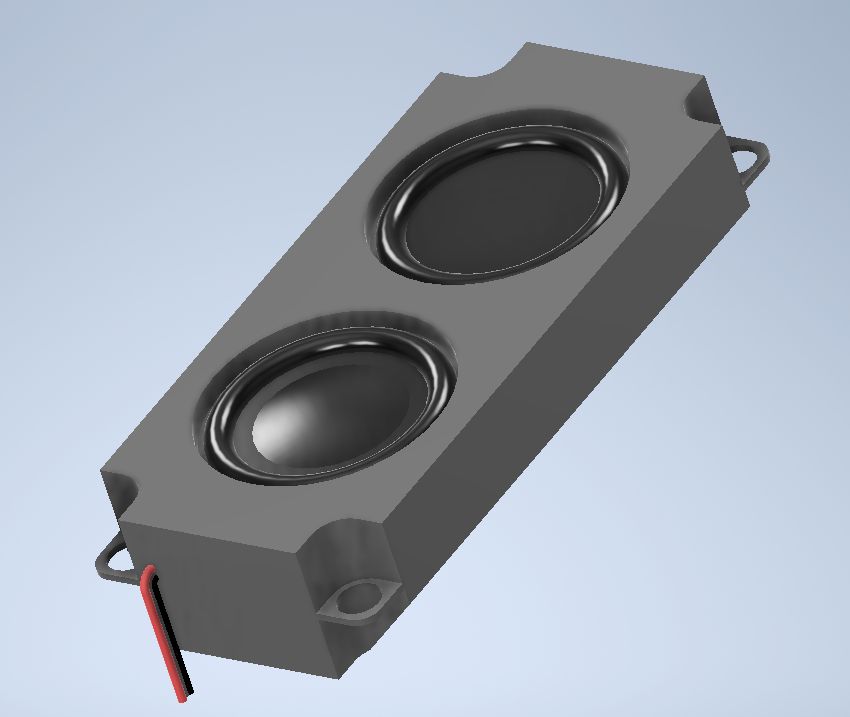 迷你扬声器 5W 8欧姆 100mmx45mm