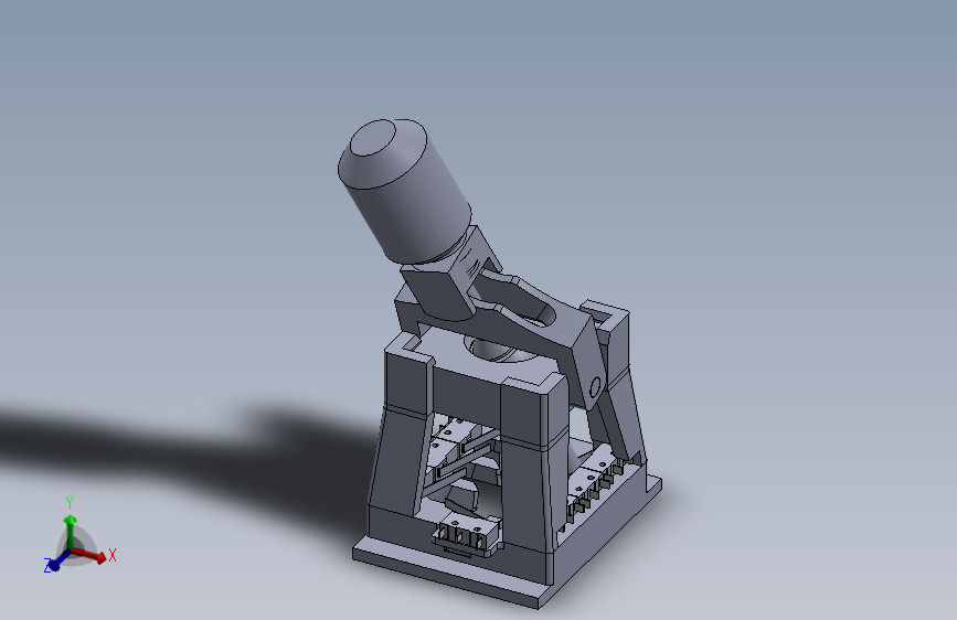 完全3D打印的SimRace换挡器