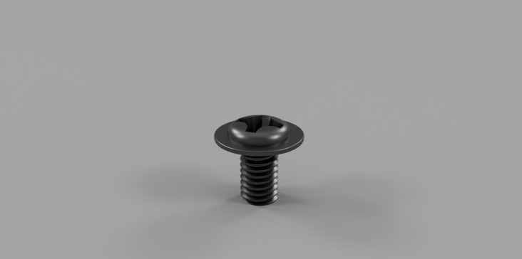 主板螺丝 - M3 x 5mm - 带法兰PZ1