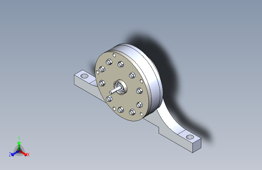 摆线针轮减速机动画，摆线针轮减速机是一种SolidWorks机制
