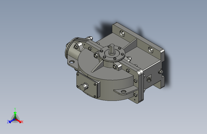 贝尔维尔变速箱+3D