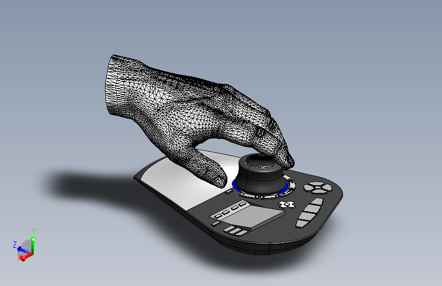 3D 互联概念设计 主视图