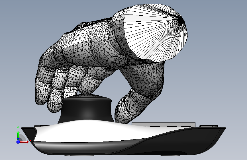 3D 互联概念设计 正面视图