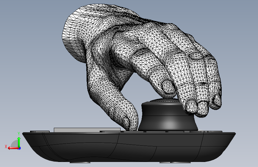 3D 互联概念设计 背面视图