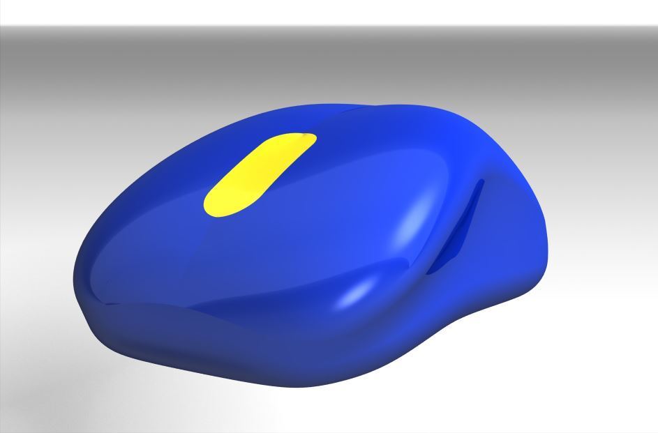 SOLIDWORKS光学鼠标