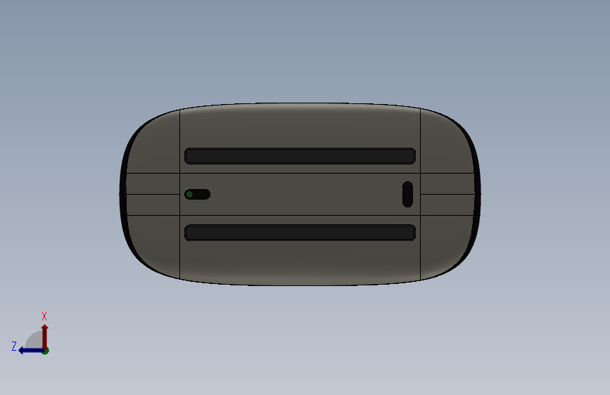 苹果魔法鼠标 3D 模型