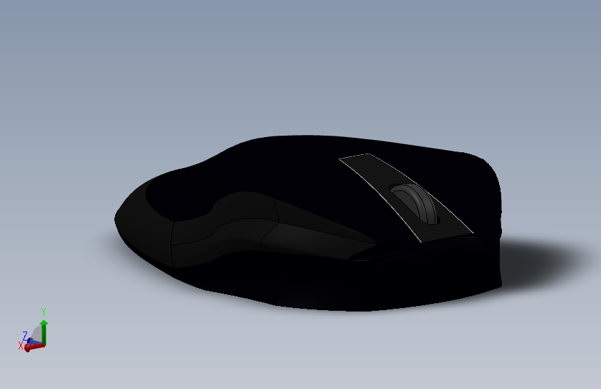 在SolidWorks中进行鼠标建模