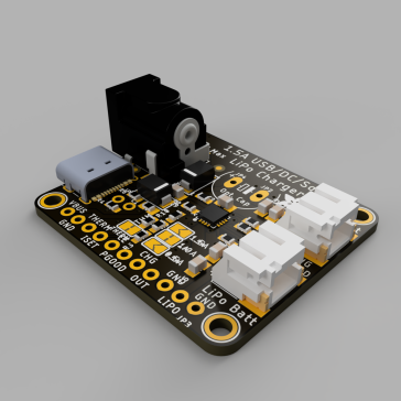 Adafruit BQ24074 太阳能充电器