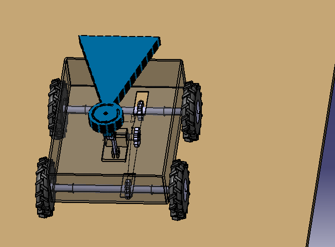 带太阳能可伸缩的Rover