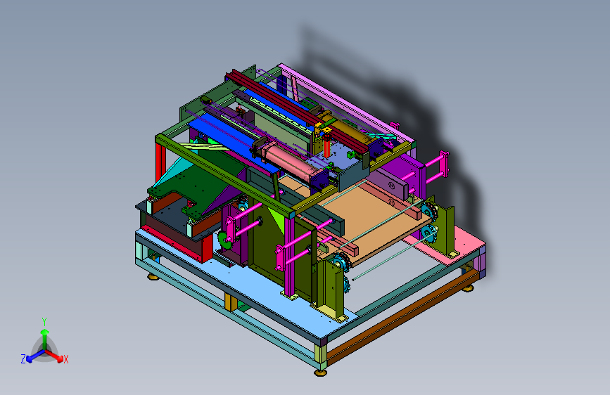 卫生材料用纸巾包装机