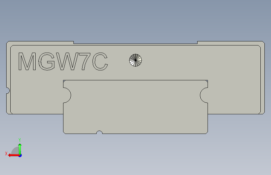 MGW7C2R110Z1P 背面视图