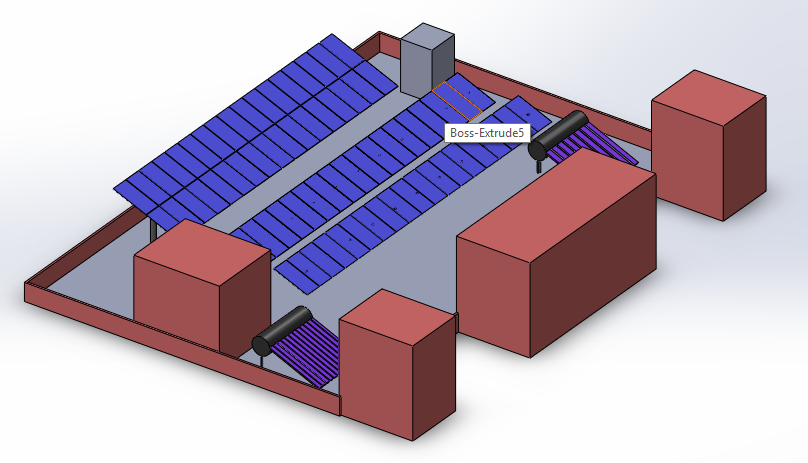 太阳能板安装设计