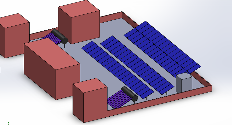 太阳能板安装设计