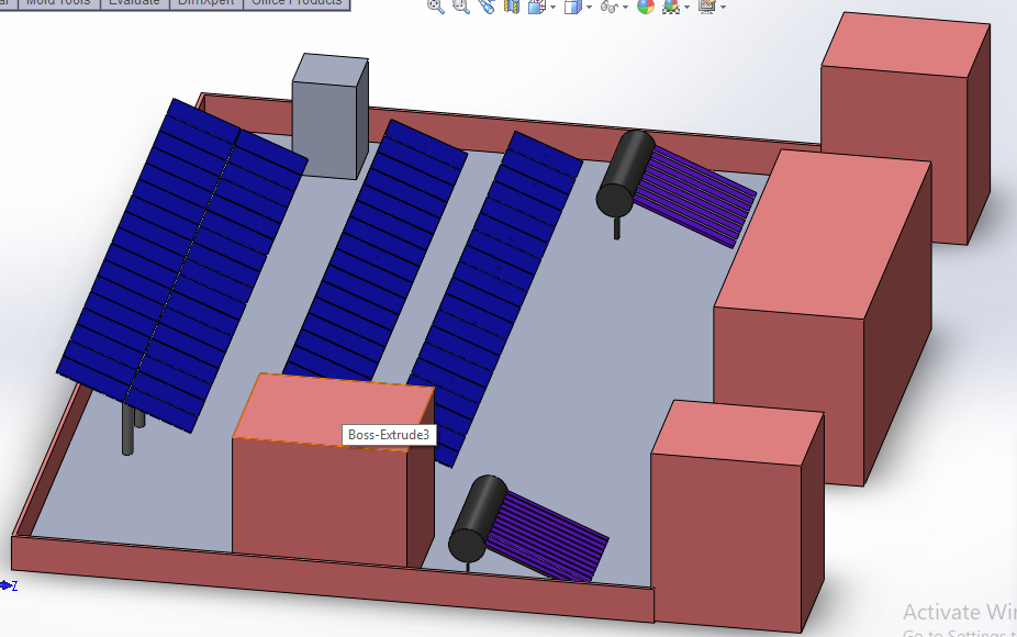 太阳能板安装设计