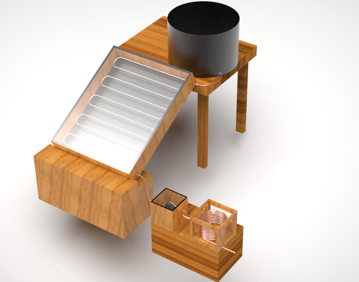 太阳能水蒸馏系统