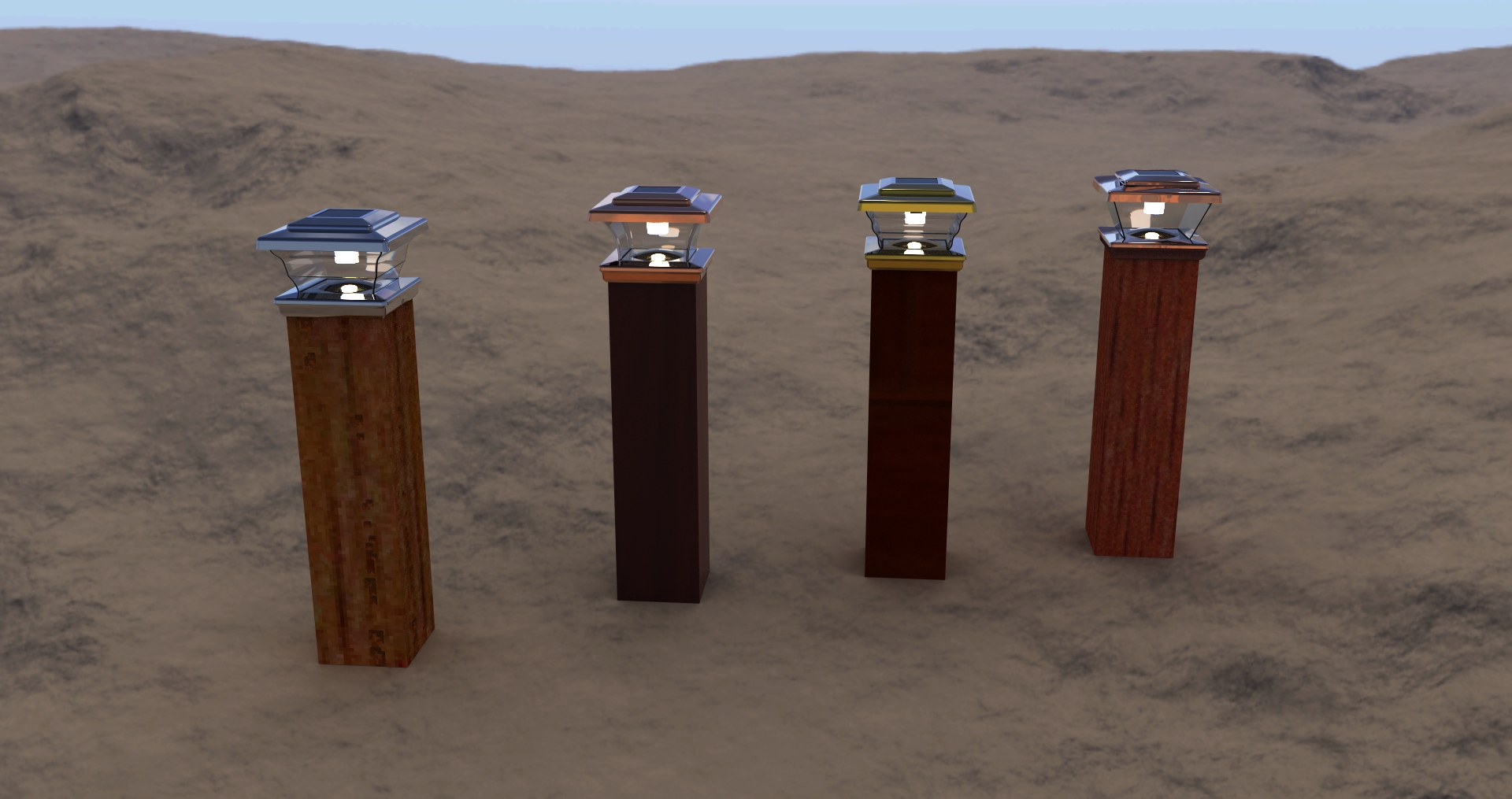 现代风格柱顶装饰