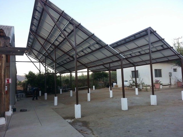 用于葡萄酒行业的太阳能板