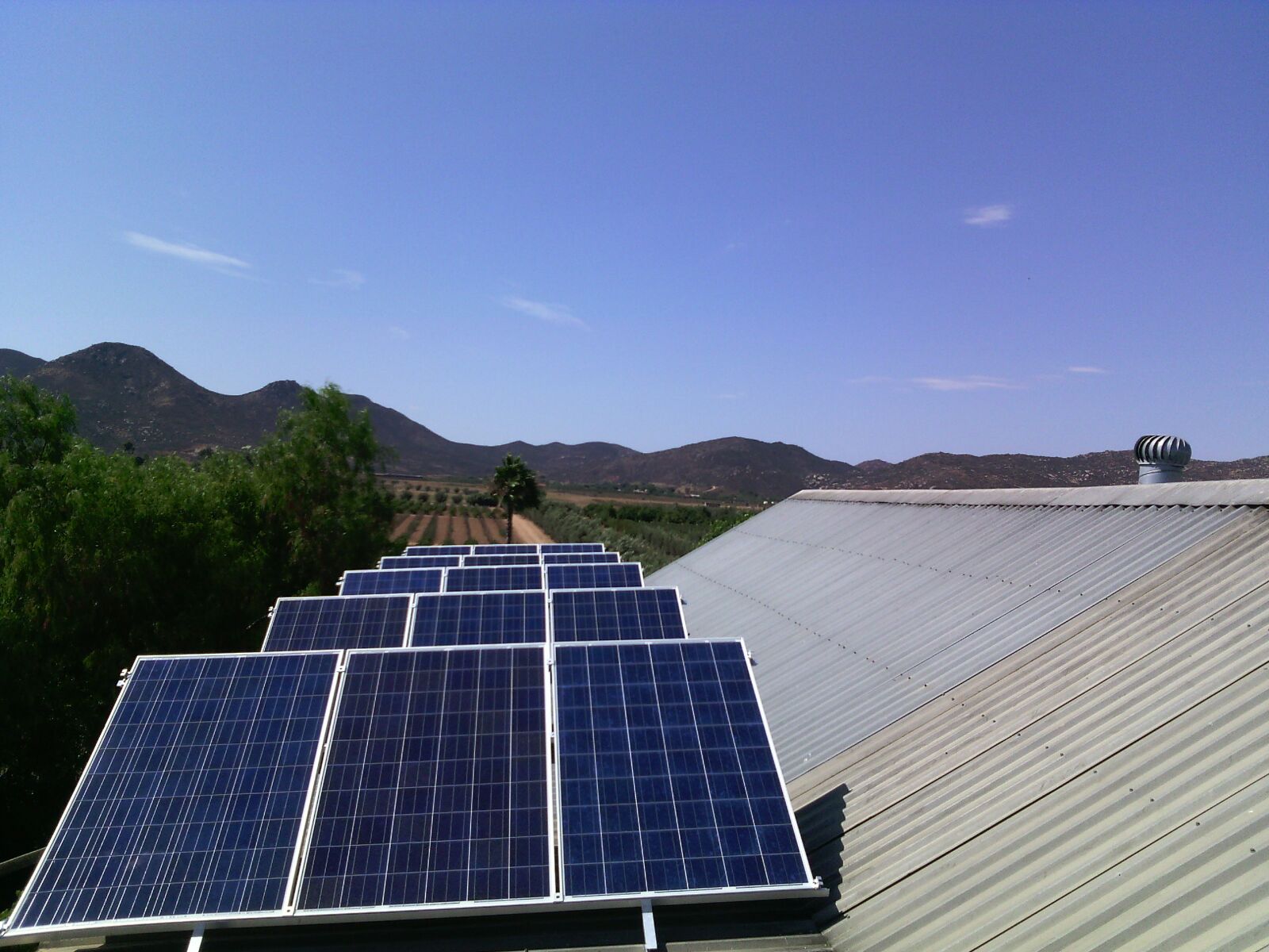 用于葡萄酒行业的太阳能板