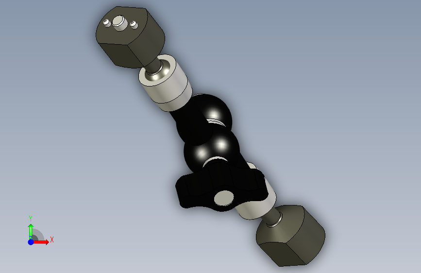 SMALLRIG 7英寸活动臂 正面视图