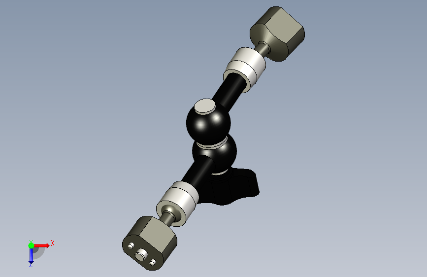 SMALLRIG 7英寸活动臂 俯视图