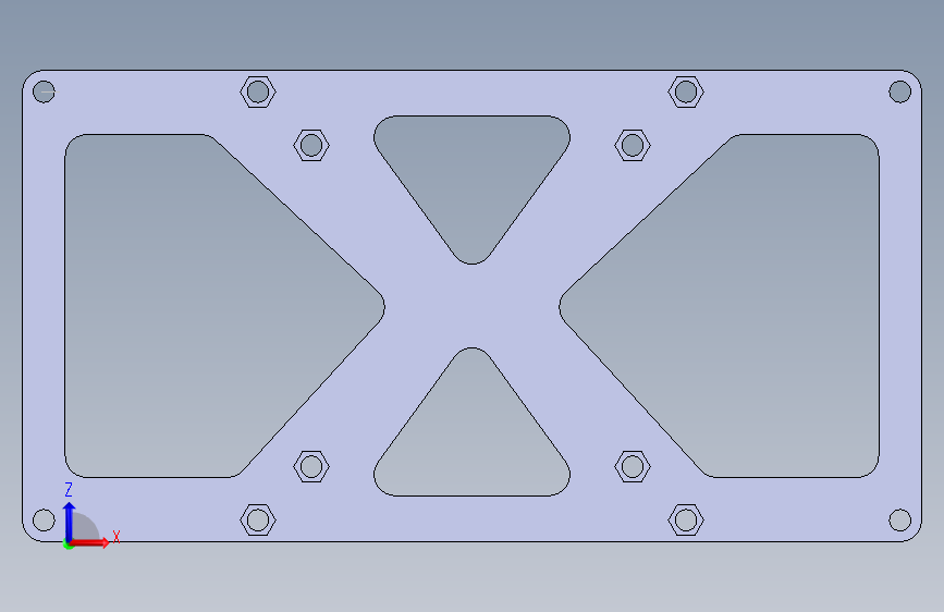 VESA 100x200mm 转 100x100 和 75x75 安装转换器