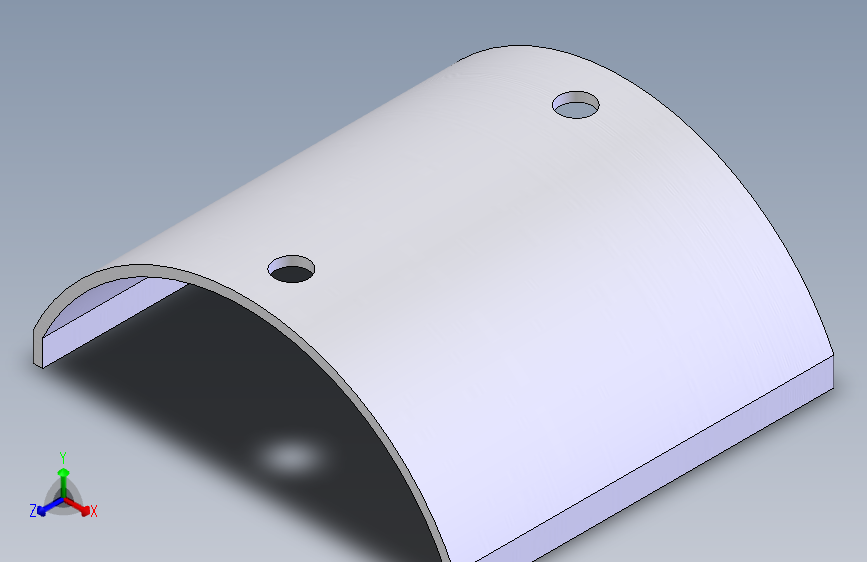 LED嵌入式筒灯(含设计资料) 3D模型SolidWorks三维设计图 主视图