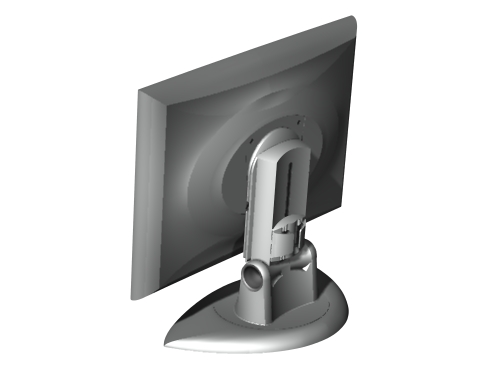 现代显示器支架