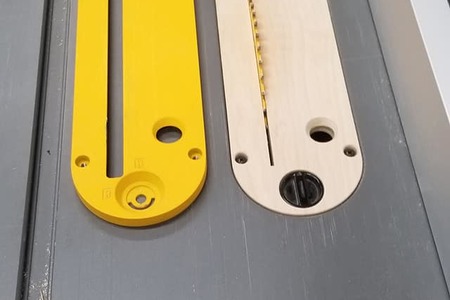 Dewalt 台锯锯口板
