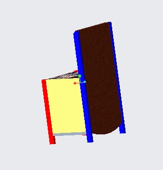 按压桌椅