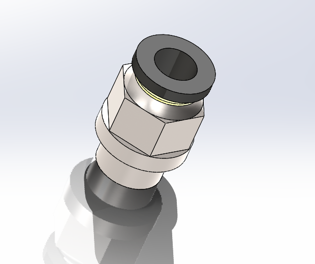10mm - 6.5mm 并联直插接头