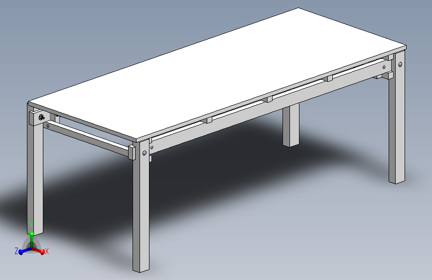 军事桌子 1923 MILITAIRE TAFEL 由 Gerrit Rietveld 设计