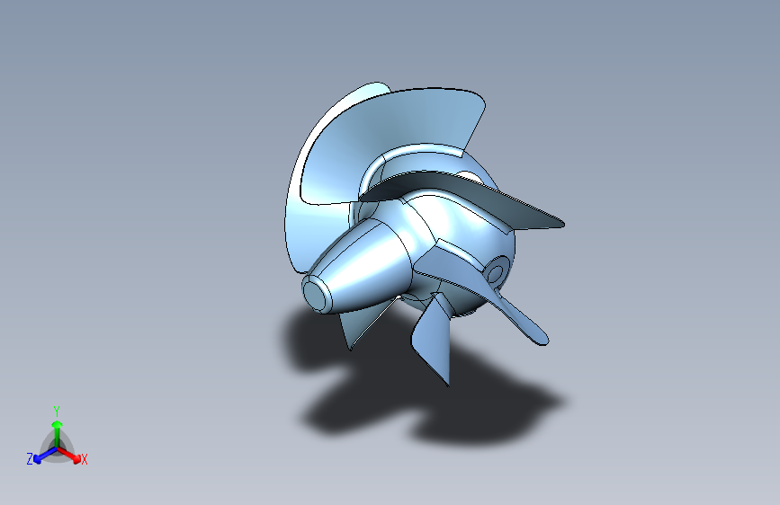 凯普兰涡轮3D模型