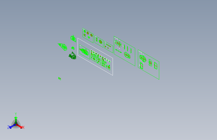 冷却塔变速箱。