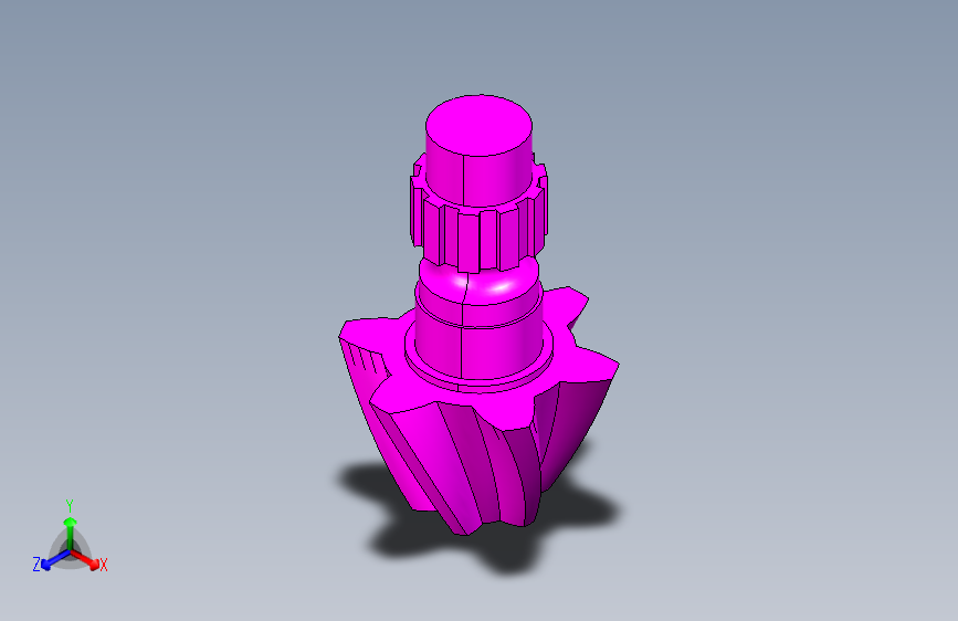 螺旋锥齿轮，CATIA+V5