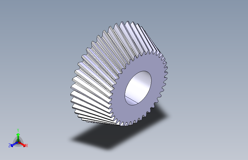 螺旋锥齿轮_螺旋锥齿轮+用CATIA+V5建模和渲染