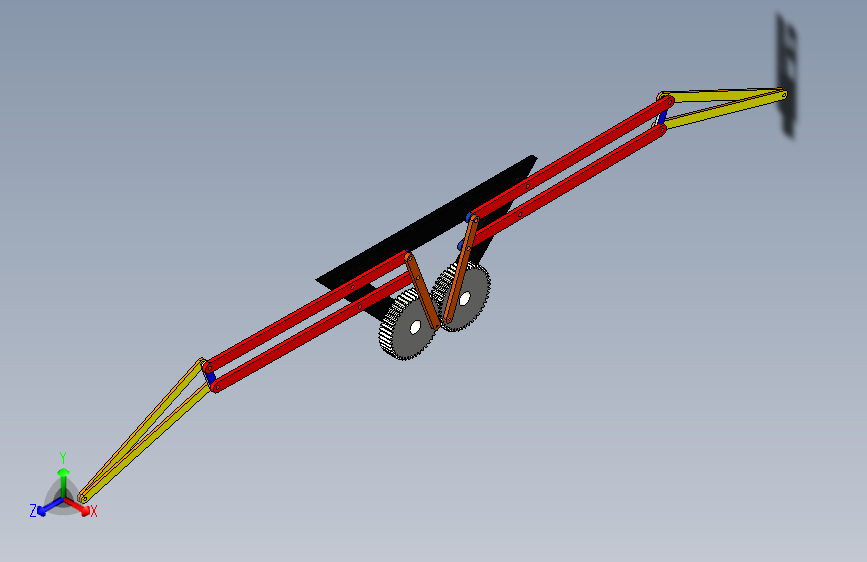 鸟飞行踏板机构在SolidWorks中的实现-1.快照.2