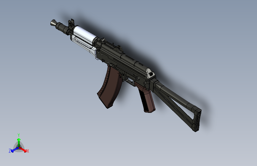 气枪+AKS-74UN+(Cyma+035)步枪