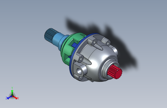 汽车差速器齿轮箱组件+-+SolidWorks设计项目