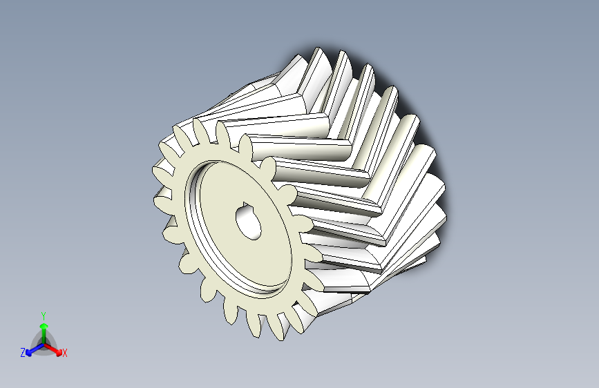 人字齿轮用+AutoCAD+制作+(thesourcecad.com)