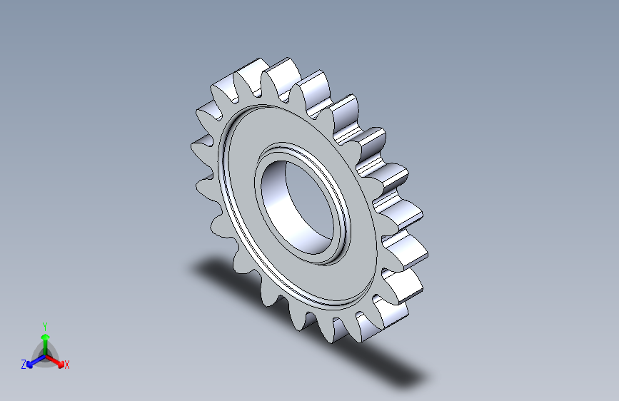 伞齿轮_渐开线齿轮参数化模板+(SOLIDWORKS)