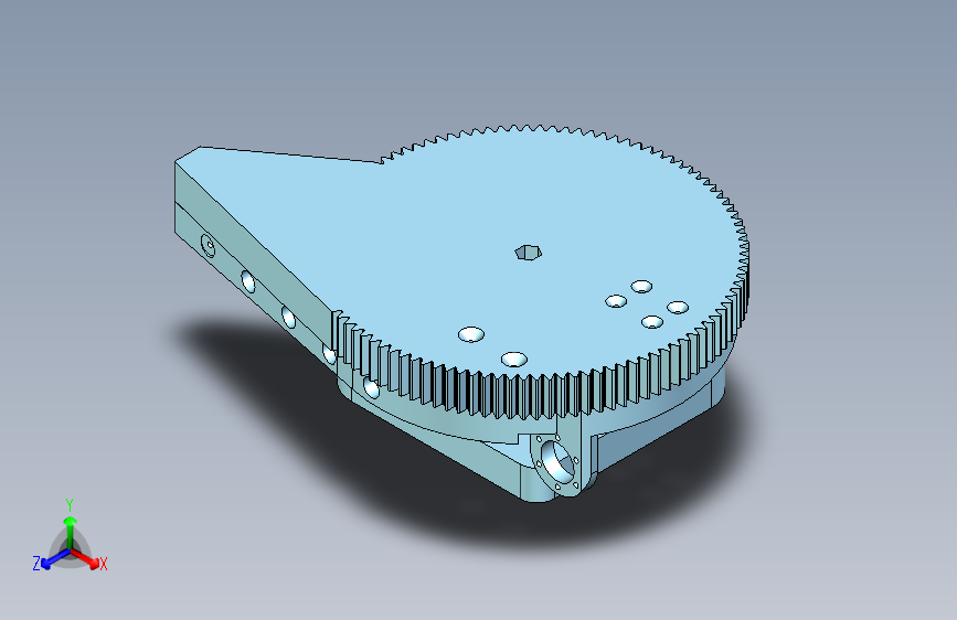 网络鹰击14188大型炮塔齿轮V2