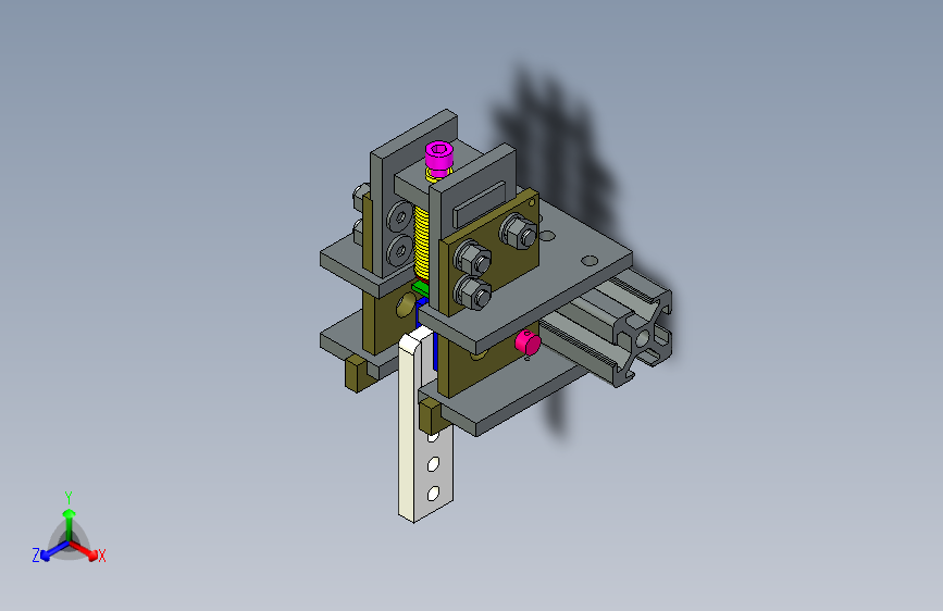 CNC 加工的 Mini HandBrake。