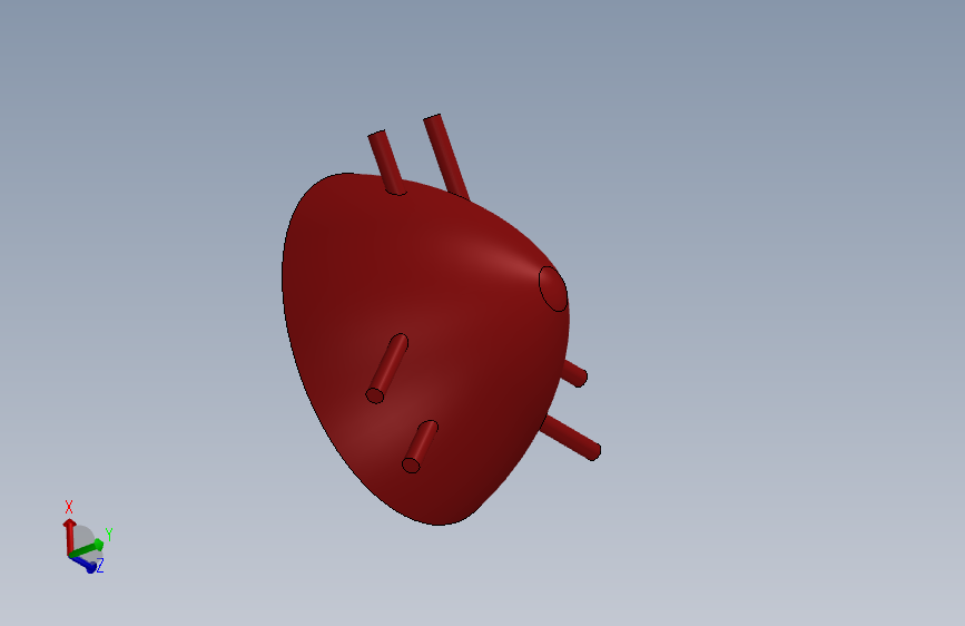 Solidworks模型设计，星型发动机。
