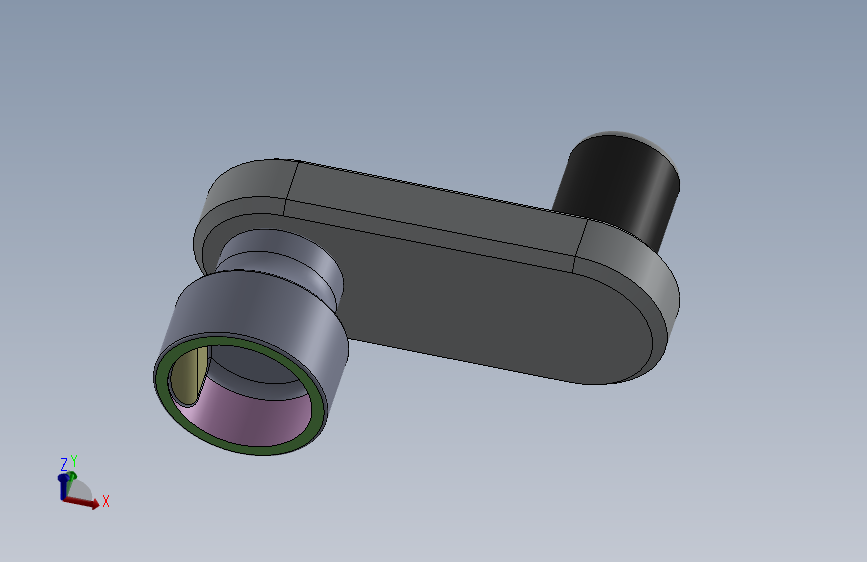 具有优良设计的Solidworks制造的Handel。