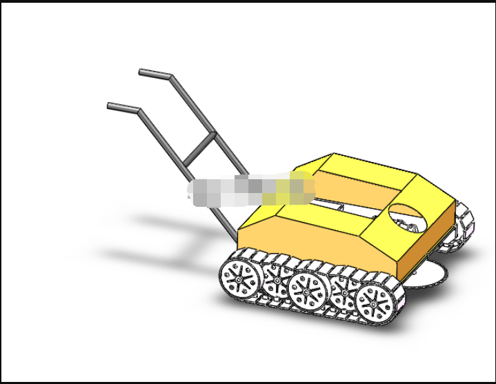 履带式除草机1554682