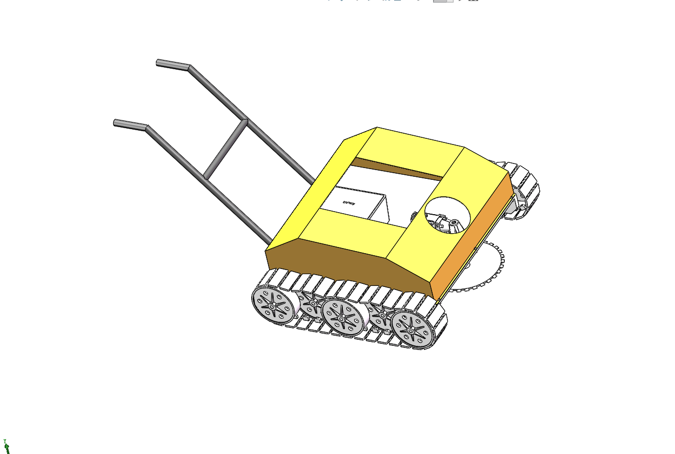 履带式除草机1554682