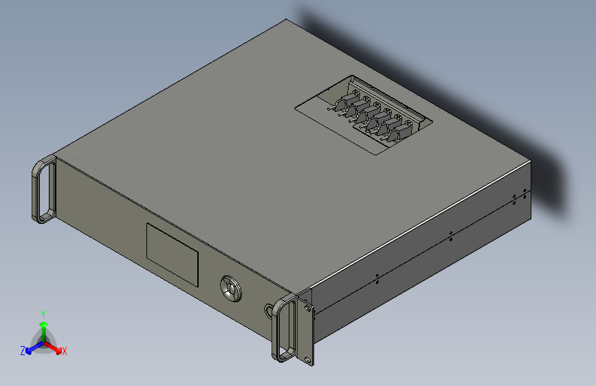 酷炫外观 19 英寸机箱，搭载 Raspberry pi 和 E2000。